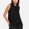 Taifun Sleeveless Shirt - Blouse - Schwarz