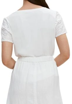 Comma Mit Details - T-Shirt Print - Off White 12 Comma Mit Details - T-Shirt Print - Off White -Ulla Popken Winkel 48a0d245e2654bb997b48b43b7ec0c5d