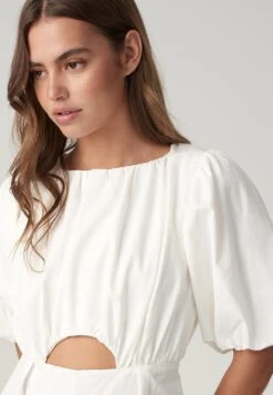 Maara- Jumpsuit - White -Ulla Popken Winkel 4f67a95b76904581a4b12cacd35e2a79