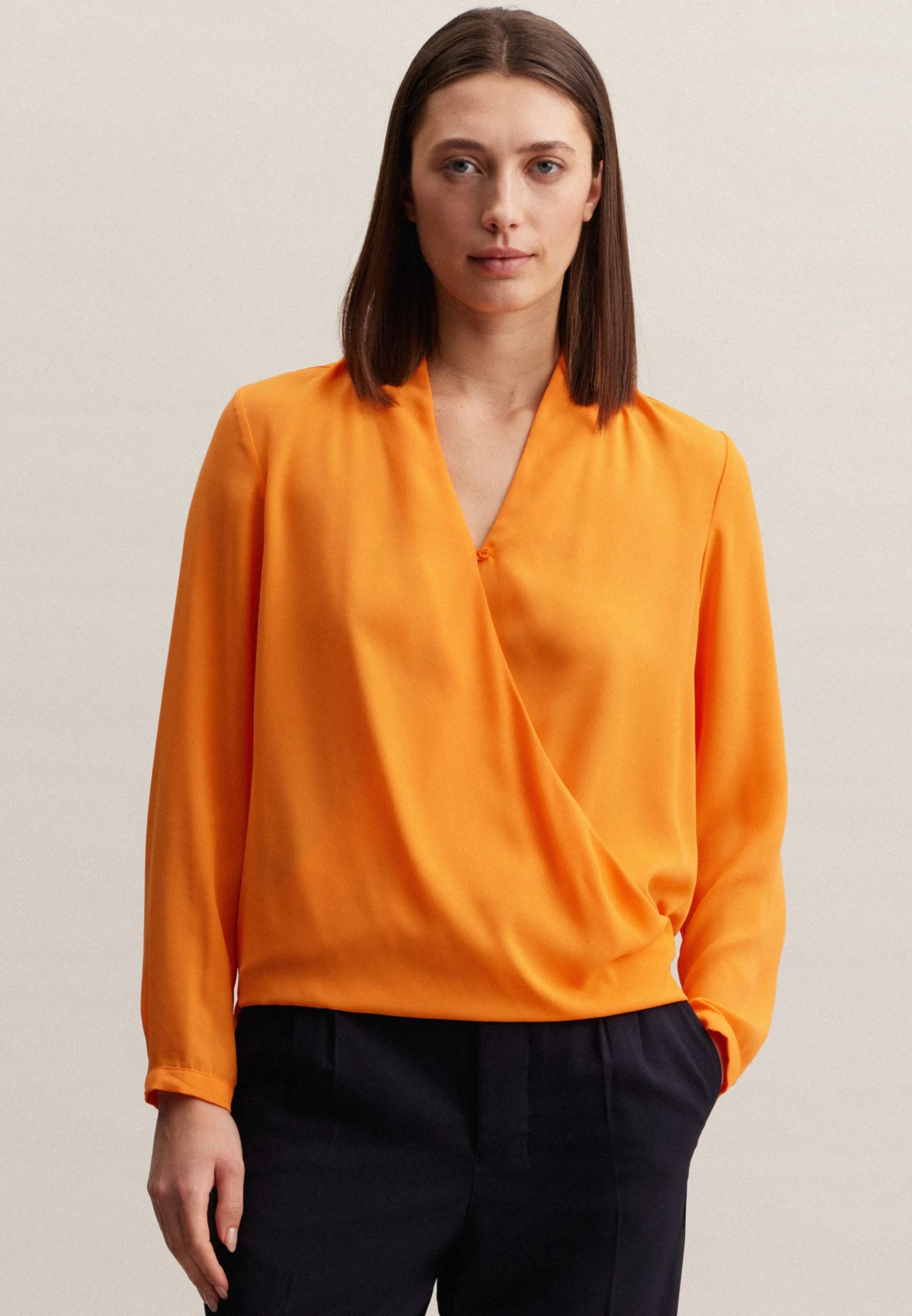 Seidensticker Blouse - Orange 1 Seidensticker Blouse - Orange