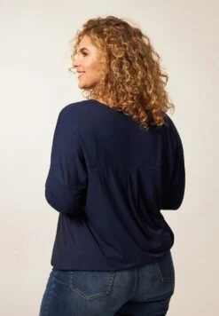 Longsleeve - Dark Blue -Ulla Popken Winkel 54493a0dd2264784b436855f7faf2bfc