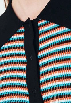 Twist Knitwear Mix - Blousejurk - Orange -Ulla Popken Winkel 56234e507e714891887f52980cbff4e6