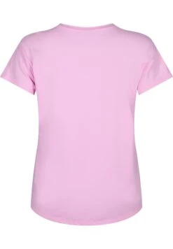 Kurzarm - T-Shirt Basic - Pastel Lavender -Ulla Popken Winkel 56e6bc49912649b4bd8749670cdf7006