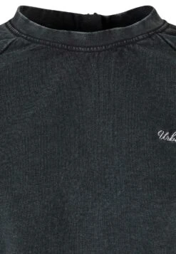 URBAN CLASSICS Long Sleeve Terry J - Jumpsuit - Black -Ulla Popken Winkel 57939aa2548f4ce3a959202c826d1d63