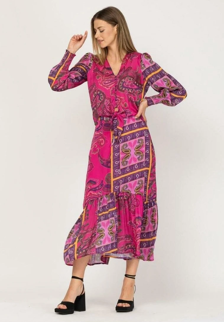 Estampada - Blouse - Fucsia 2 Estampada - Blouse - Fucsia - Afbeelding 2