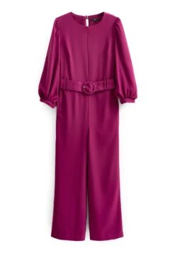 Next Long Sleeve Belted Standard Tall - Jumpsuit - Pink -Ulla Popken Winkel 5b0525e188b64376825d3fe21486b1e0