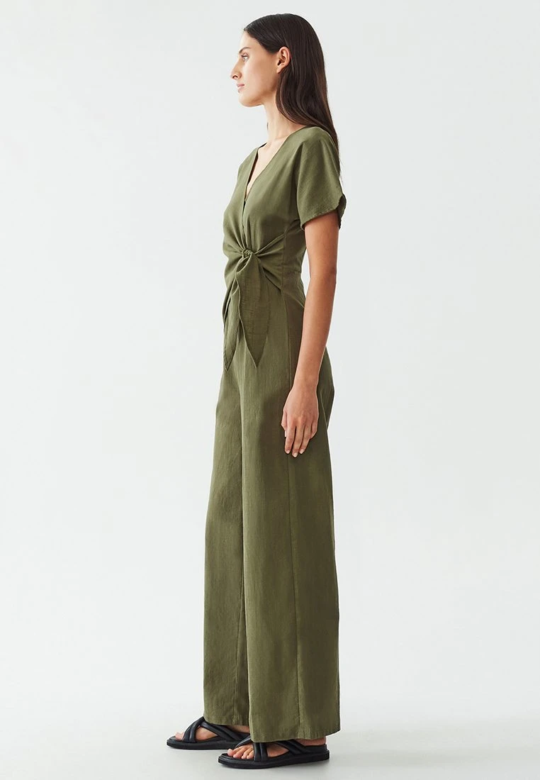 Calli Zana- Jumpsuit - Khaki 4 Calli Zana- Jumpsuit - Khaki - Afbeelding 4
