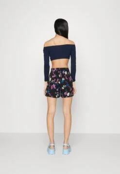 B.young Mmjoella- Shorts - Black Mix -Ulla Popken Winkel 5b5b87e71b3b479e8b768c63bb55d906