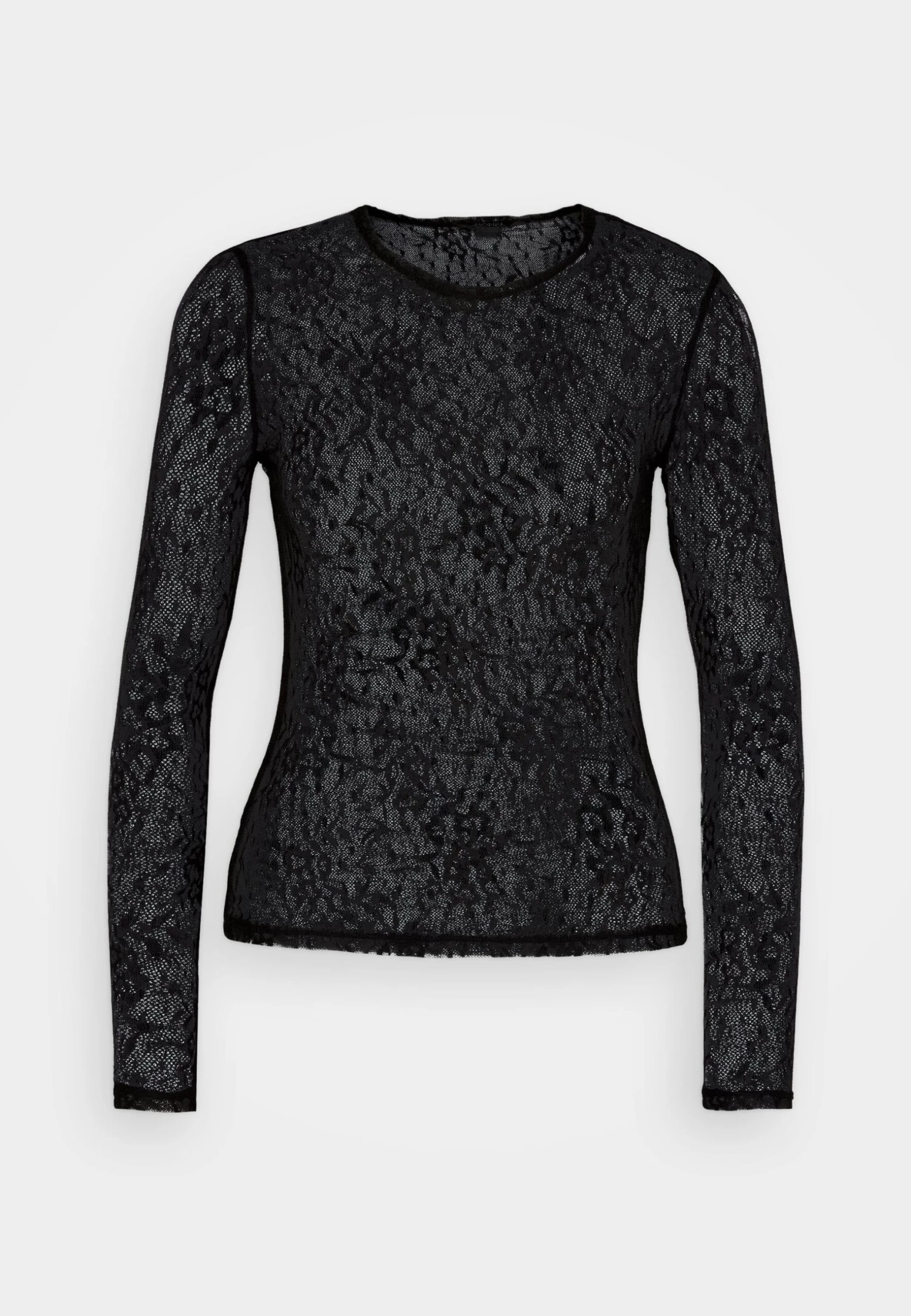 Monki Blouse - Black Solid 5 Monki Blouse - Black Solid - Afbeelding 5