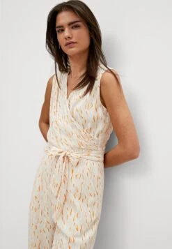 Comma Crêpestruktur - Jumpsuit - Aop Minimal Sand 10 Comma Crêpestruktur - Jumpsuit - Aop Minimal Sand -Ulla Popken Winkel 5daaa26f1def44a892693dc0de843889