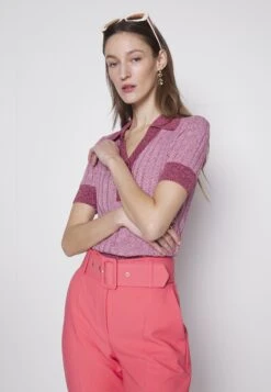 Blanche Seawool Polo - Poloshirt - Red 10 Blanche Seawool Polo - Poloshirt - Red -Ulla Popken Winkel 622258db407143b1a5f412e76f7b73dd