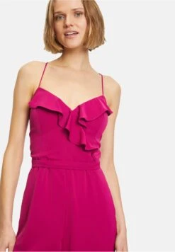 Vera Mont Mit Volant - Jumpsuit - Classic Pink -Ulla Popken Winkel 631ca03280454f60af2b4685bce7cc24