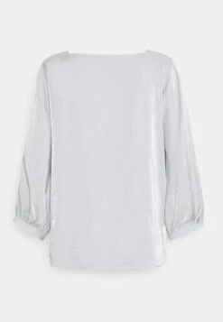 OPUS Farrie Shine - Blouse - Hazy Fog Melange -Ulla Popken Winkel 642da9ea3c9e4f948a91e0323c1f9893