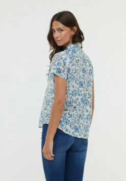 Lee Cooper Dima Mc - Overhemdblouse - Celadon Blue -Ulla Popken Winkel 64b189a92e6e45cb988f1ced83f10569