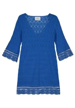 Springfield Short Structured - Gebreide Jurk - Dark Blue -Ulla Popken Winkel 64d22cd390c44201977f6885dd50d637