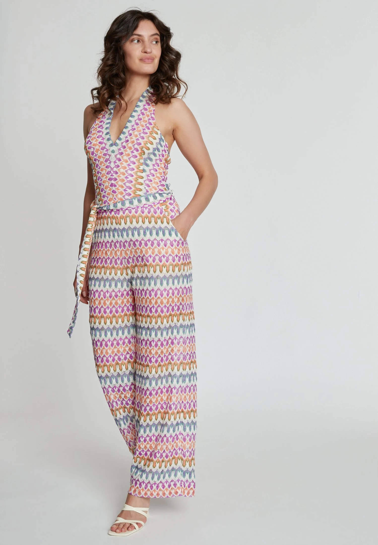 Ana Alcazar Kybie - Jumpsuit - Mehrfarbig 2 Ana Alcazar Kybie - Jumpsuit - Mehrfarbig - Afbeelding 2