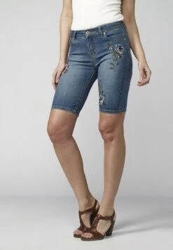 Koroshi Jeansshort - Azul Oscuro -Ulla Popken Winkel 68986607312646b3952f19385837eaad