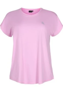 Kurzarm - T-Shirt Basic - Pastel Lavender -Ulla Popken Winkel 6ca1f190d79243ebb1de7ef38ee70442