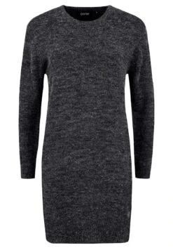 OXMO Oxnatti - Gebreide Jurk - Charcoal -Ulla Popken Winkel 6eec425116c249368082a6d0c4369bbb