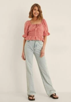 NA-KD Blouse - Rust 5 NA-KD Blouse - Rust -Ulla Popken Winkel 6f3be25f4165471c8d5e276d6ec16a36