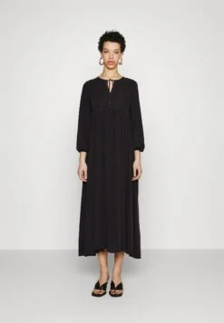 True Religion Amur Pigmend Dyed - Maxi-Jurk - Black