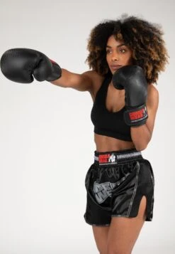 Gorilla Wear Piru Muay Thai - Shorts - Black -Ulla Popken Winkel 723056f5d6d144899a5376564e29ed7d