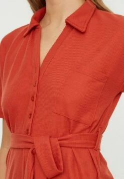 Trendyol Jumpsuit - Cognac -Ulla Popken Winkel 756124caf29a4336aa8b495fb553b9aa