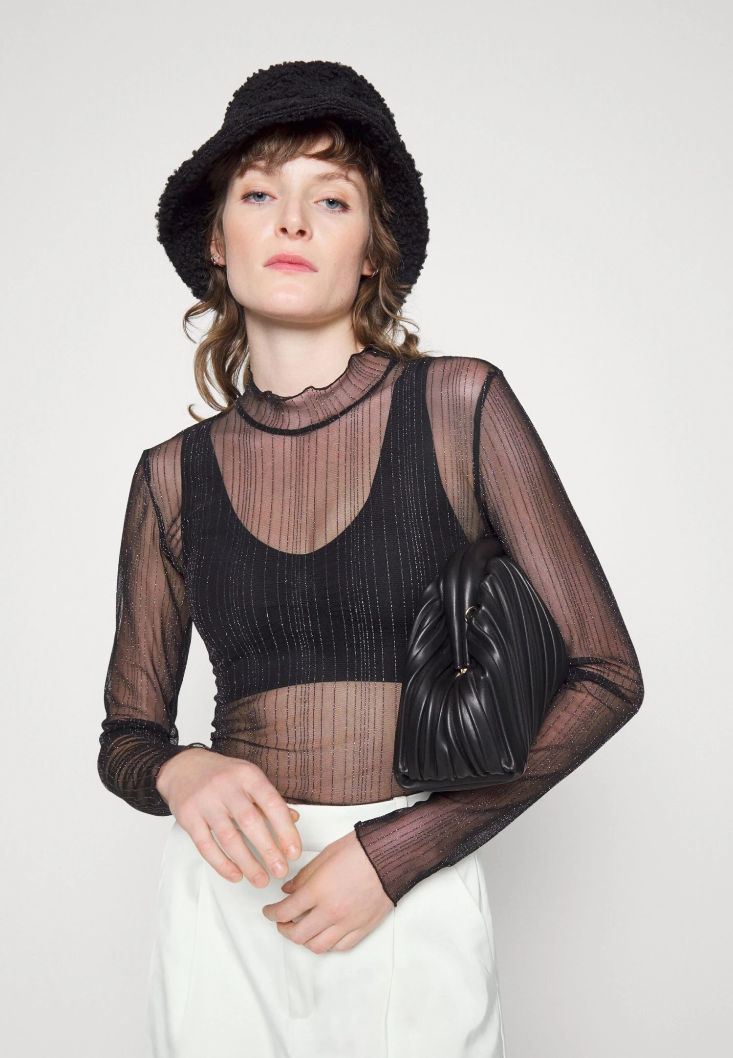 Gestuz Cevalagz Turtleneck - Blouse - Black 4 Gestuz Cevalagz Turtleneck - Blouse - Black - Afbeelding 4