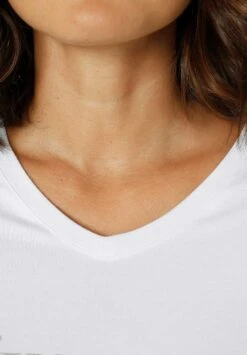 T-Shirt Print - Weiß/Schwarz -Ulla Popken Winkel 76fbc27c027146269a9b209da06f0b5d