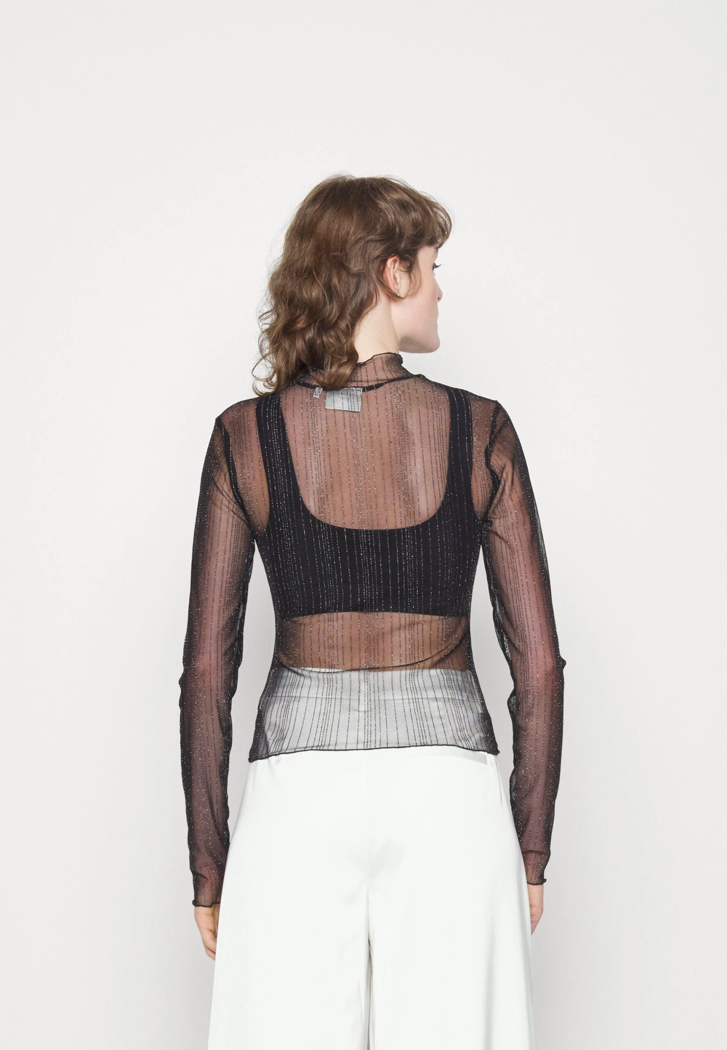 Gestuz Cevalagz Turtleneck - Blouse - Black 3 Gestuz Cevalagz Turtleneck - Blouse - Black - Afbeelding 3