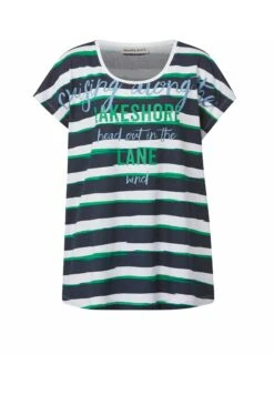 T-Shirt Print - Weiß Blau 15 T-Shirt Print - Weiß Blau -Ulla Popken Winkel 778aac1d533e4eb9b698c6d53a647083