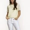 Broderie Anglaise Mix - Blouse - Soft Yellow