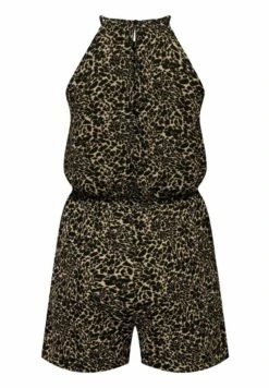 ONLY Gemusterter - Jumpsuit - Toasted Coconut -Ulla Popken Winkel 77ad923e81ec4c9cbd6ba06a8d8e6ec4