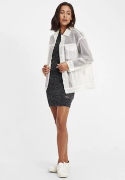 OXMO Oxnatti - Gebreide Jurk - Charcoal -Ulla Popken Winkel 79dd2d80d0504419bc76bbf2e82424ca