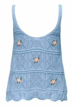 ONLY Ärmelloses - Top - Sky Blue -Ulla Popken Winkel 7a4c759ab9644cd3b6df4f56fb98424b