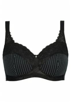 Ulla Popken Pinstripe Wirefree Relief- Push-Up Bh - Black 11 Ulla Popken Pinstripe Wirefree Relief- Push-Up Bh - Black -Ulla Popken Winkel 7b54b10efffd4fcd9e075c5791cc279f