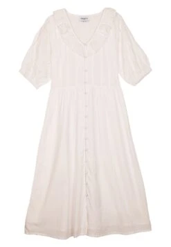 FRNCH Anja - Jurk - Blanc -Ulla Popken Winkel 7d2517c65dd441ec959b12f9fa094e5b