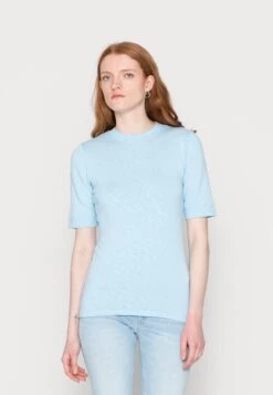 Marc O'Polo DENIM Modern Halfsleeve - T-Shirt Basic - Blue