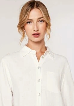 Apricot Blousejurk - White -Ulla Popken Winkel 7d96a69f5b824f59af4847b48e8970cd