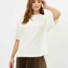 Minimum Aarhusi 9047 - T-Shirt Basic - Broken White