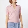 RODIER Short-Sleeved - Poloshirt - Rose Petale