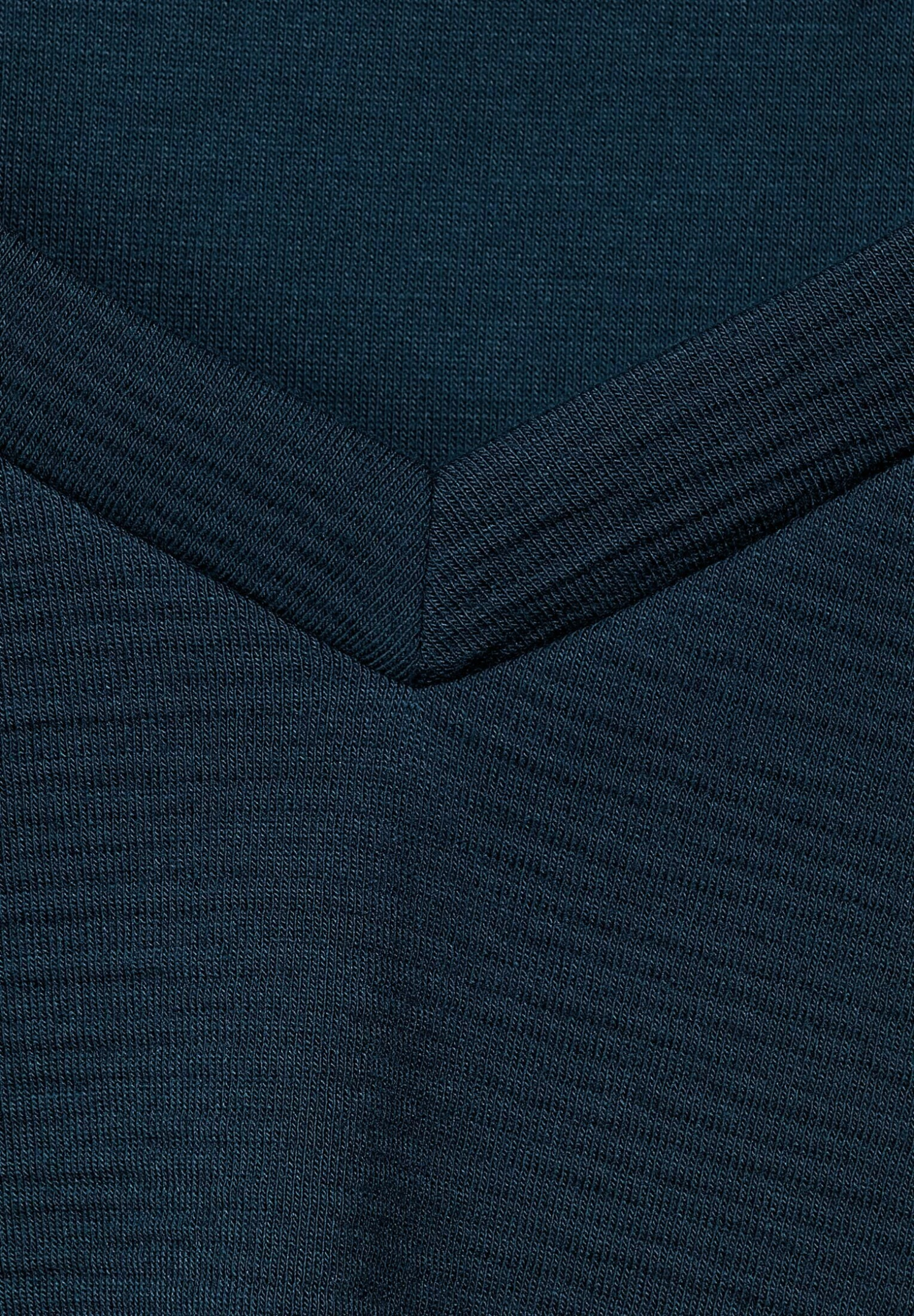 STREET ONE Mit V-Ausschnitt - Longsleeve - Blau 5 STREET ONE Mit V-Ausschnitt - Longsleeve - Blau - Afbeelding 5