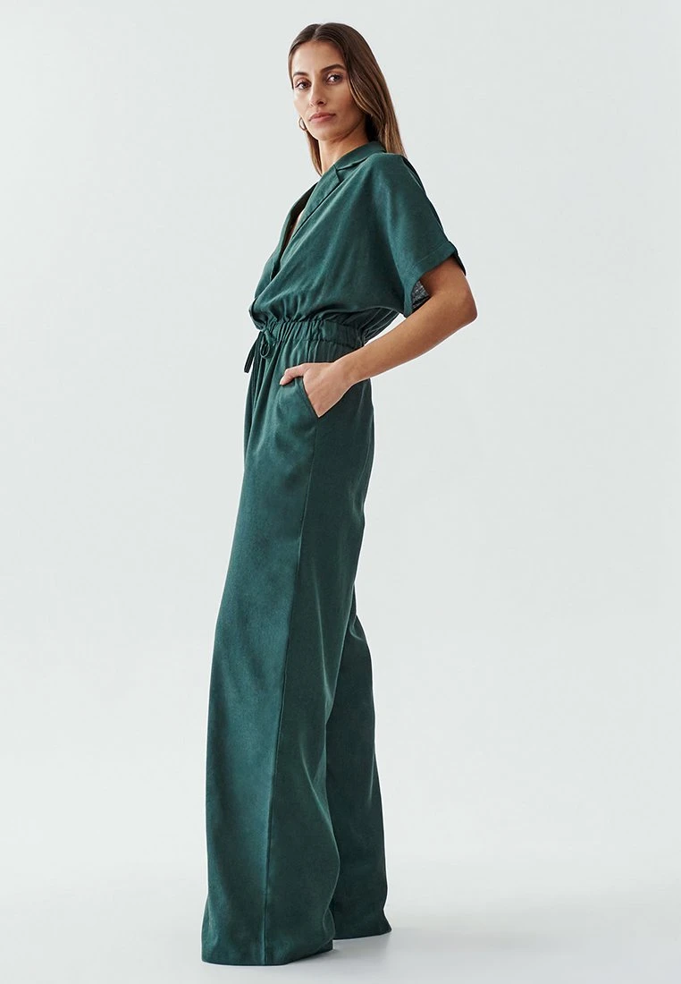 Calli Conscious- Jumpsuit - Emerald 4 Calli Conscious- Jumpsuit - Emerald - Afbeelding 4