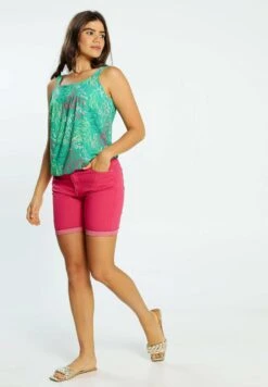 Mit Zweigmuster - Blouse - Green -Ulla Popken Winkel 81550ee4c4d2454995b4b030ee3d7f05