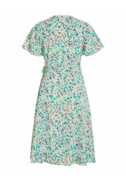 Vila Vilovie S/S Wrap Midi /Su - Noos - Jurk - Lettuce Green -Ulla Popken Winkel 81bfd0abb062410191c029160ddf659f