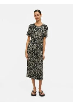 Object Print - Jerseyjurk - Black -Ulla Popken Winkel 820dcff2f23f4df89348d9fc83e079b6