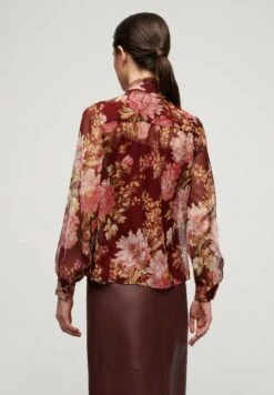 LUISA SPAGNOLI Overhemdblouse - Var Bordeaux Rosa -Ulla Popken Winkel 83915b38c9d24447adb2c4e0e58da2c0