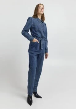 Pzdexi- Jumpsuit - Medium Blue Denim