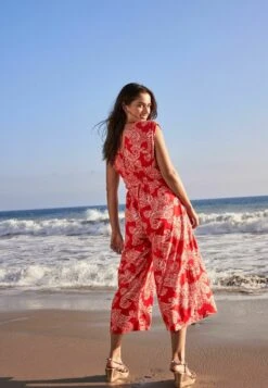 Next V Neck Standard - Jumpsuit - Red Paisley -Ulla Popken Winkel 853e1c71075041a3a9cec89e47bbe54f