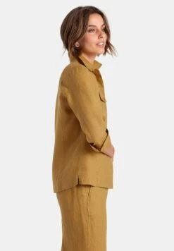 Overhemdblouse - Corn Yellow -Ulla Popken Winkel 86c4cf98311943e3a743c9d8b4fc870f